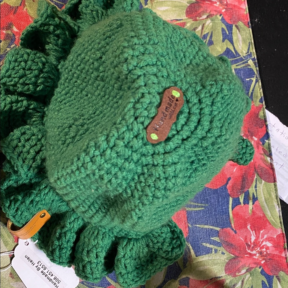 Handmade By Helen 
Beautiful Ruffle Hat
$40.00 
Custom Colors Per Request